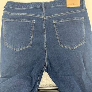 Seven7 Women’s Classic Skinny Navy Straight Jeans size 12